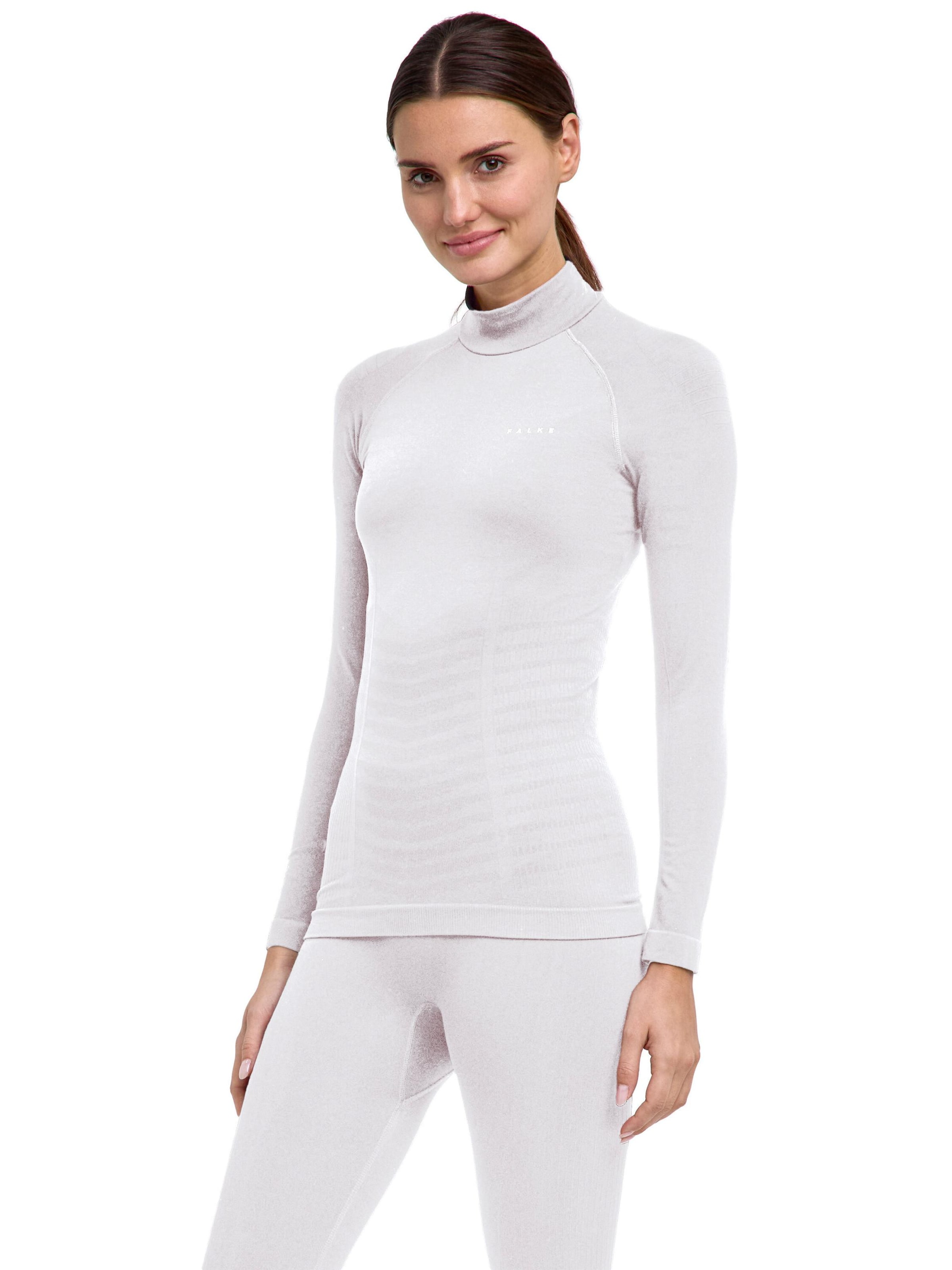 FALKE Base Layer in White: front