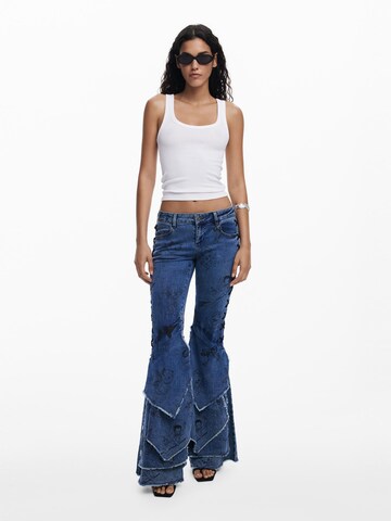 Desigual - regular Vaquero en azul