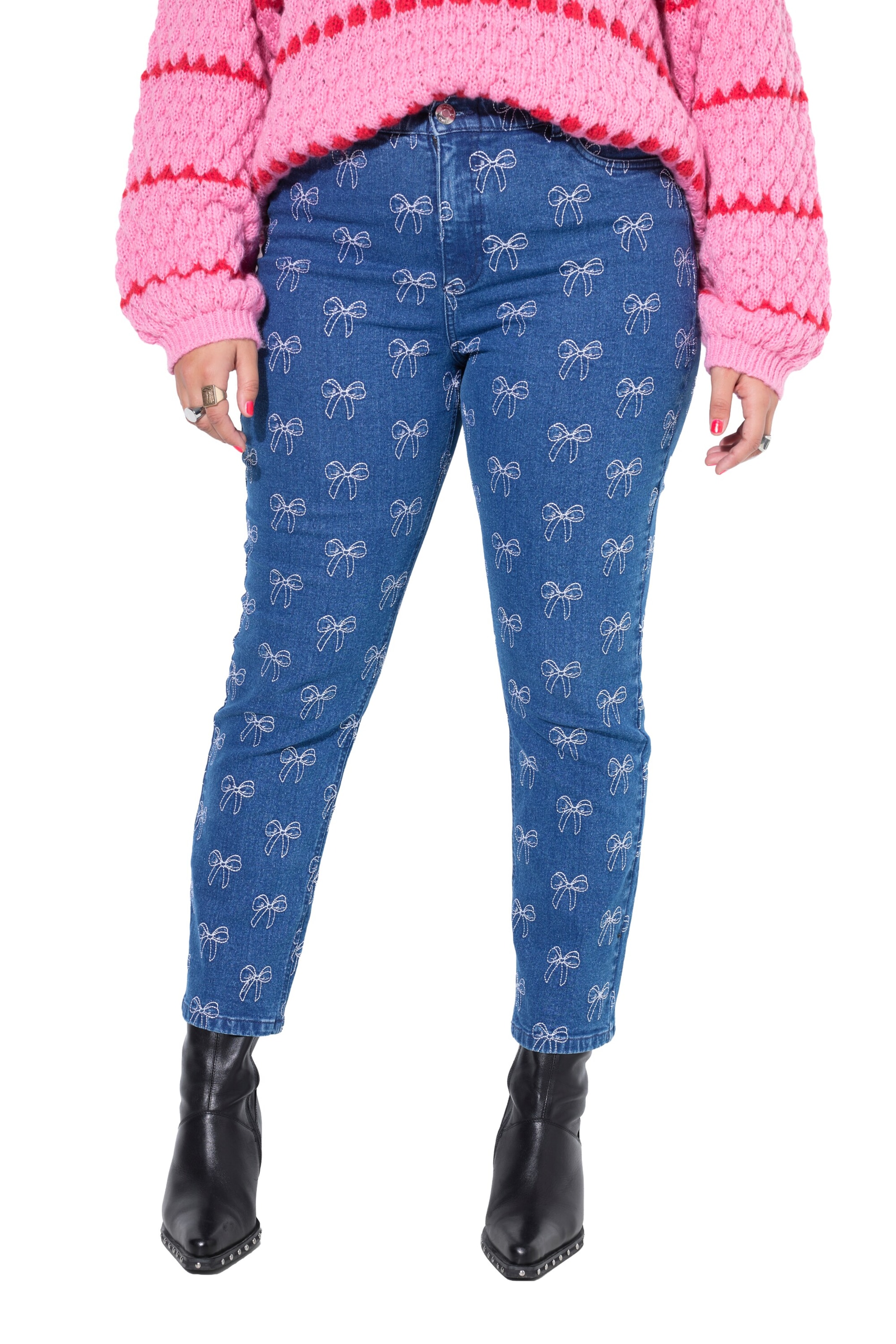 Studio Untold Skinny Jeans in Blau: Vorderseite