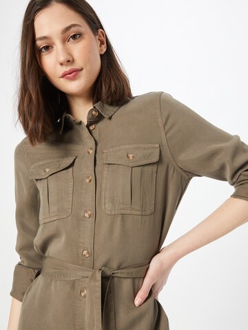 VERO MODA Shirt Dress 'MIA' in Brown