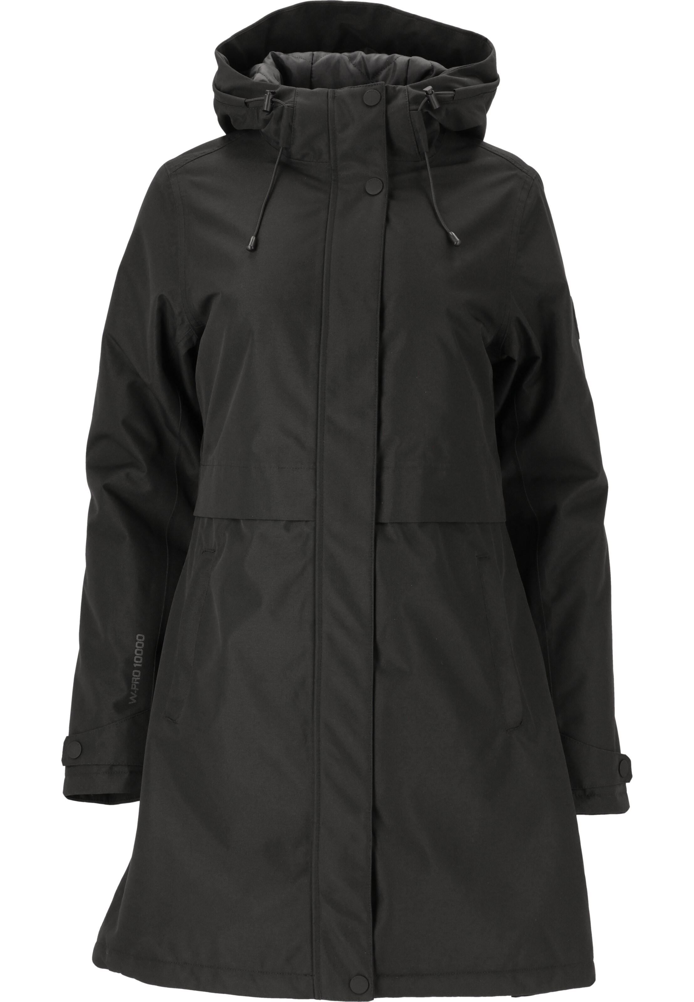 Whistler Parka 'Janison' in Schwarz: Vorderseite