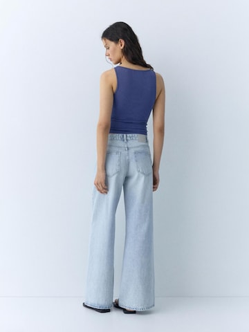 Pull&Bear Топ в синьо