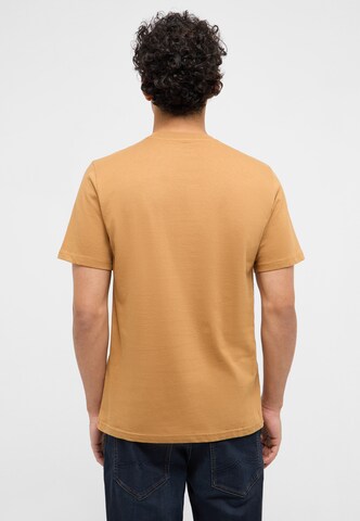 MUSTANG T-Shirt 'Style Austin' in Braun