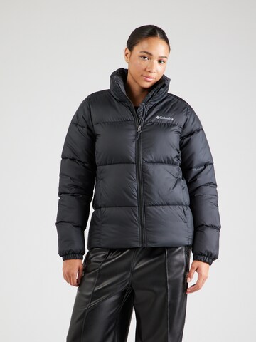 COLUMBIA Outdoorjacke 'Puffect II' in Schwarz: Vorderseite