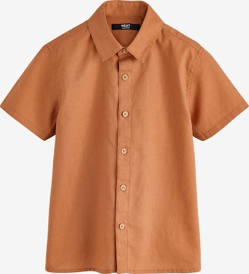 Next Regular Fit Hemd in Braun: Vorderseite