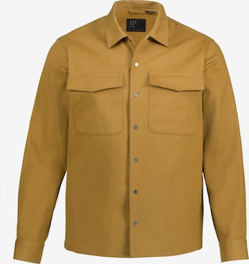 JP1880 Regular fit Button Up Shirt in Brown: front