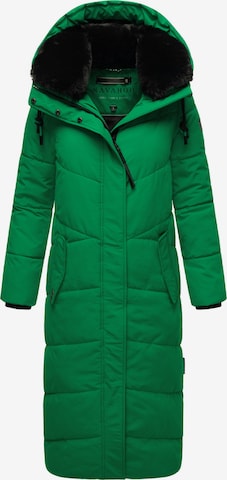 Manteau d’hiver 'Hingucker XIV' NAVAHOO en vert : devant