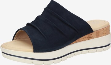 SIOUX Mules 'Muskana' in Blue: front