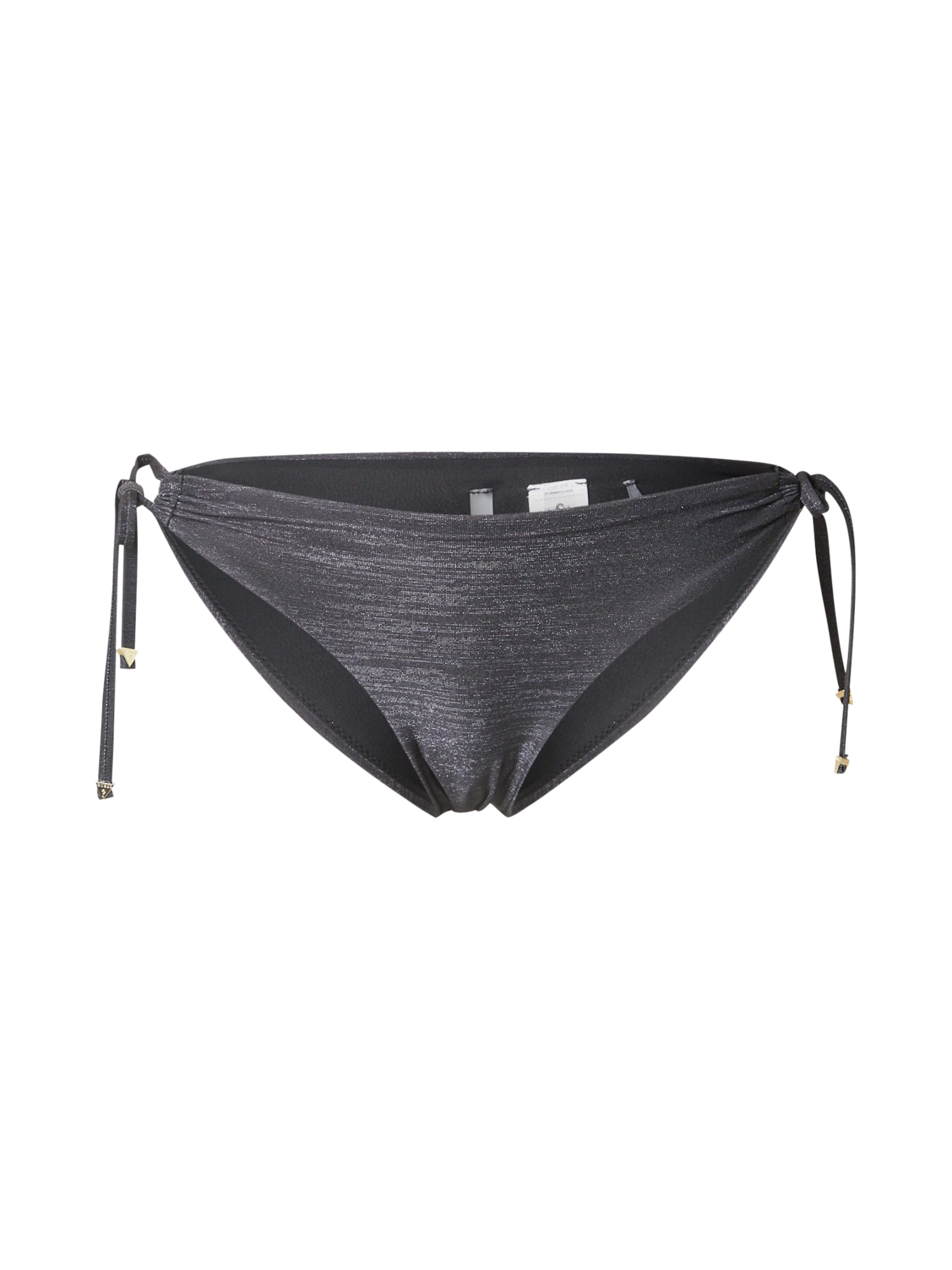 GUESS Spodní díl plavek – černá: přední strana