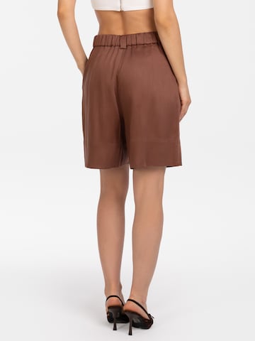 mandragora Baggy Pants 'Gianni' in Brown