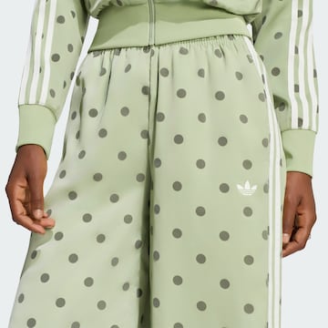 Wide Leg Pantalon ADIDAS ORIGINALS en vert