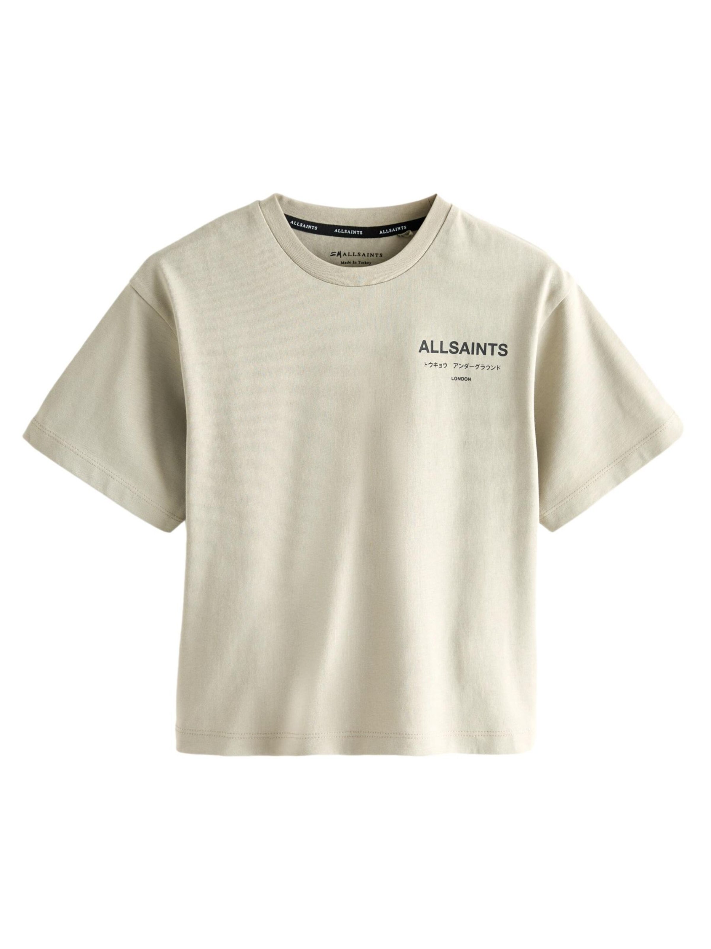 smALLSAINTS Футболка 'Underground' в Серый: спереди