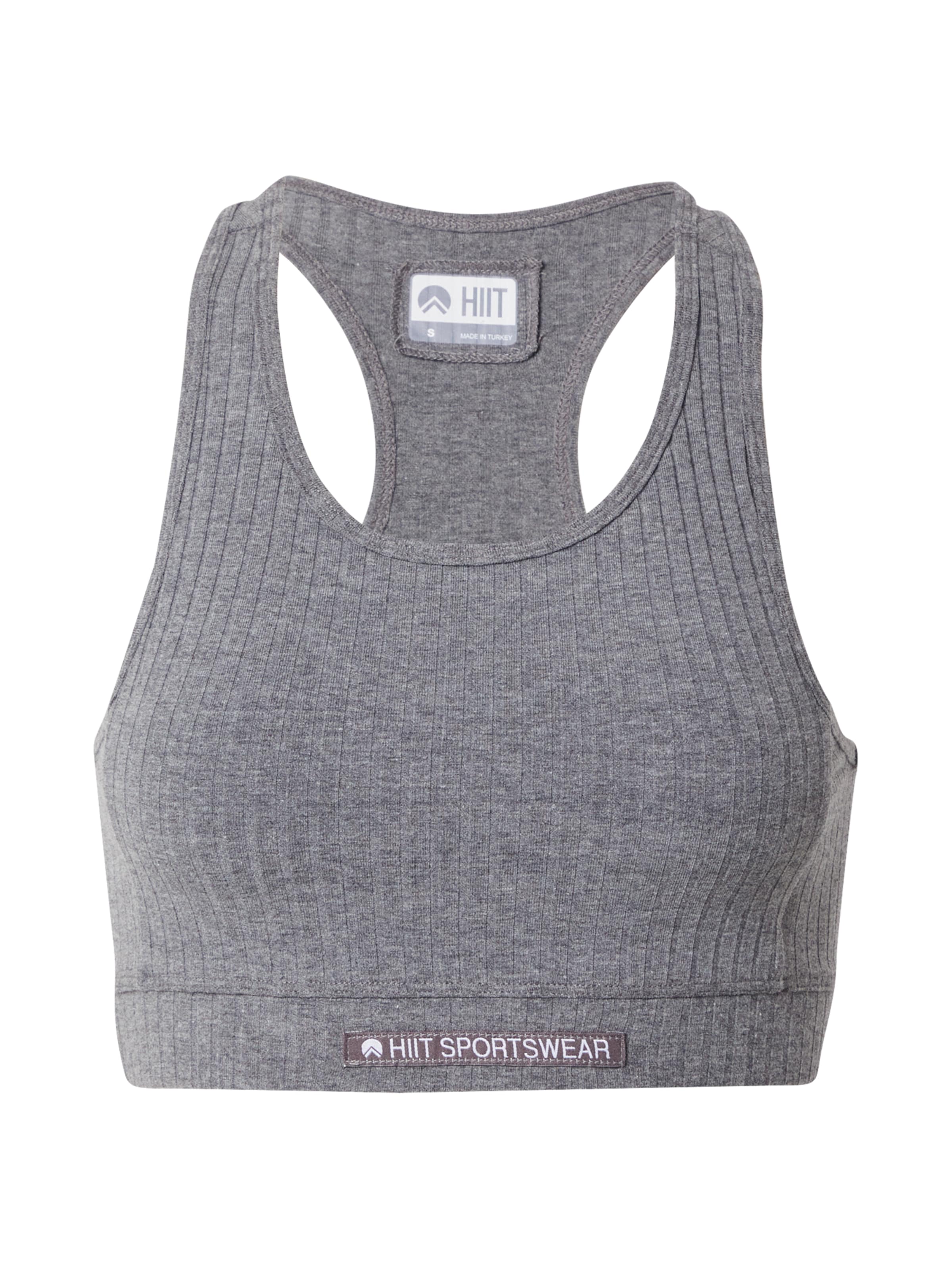 HIIT Μπουστάκι Αθλητικό σουτιέν σε γκρι: μπροστά