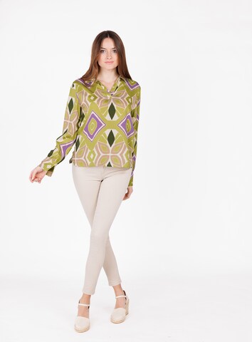 Key Largo Blouse 'REVIVAL' in Green