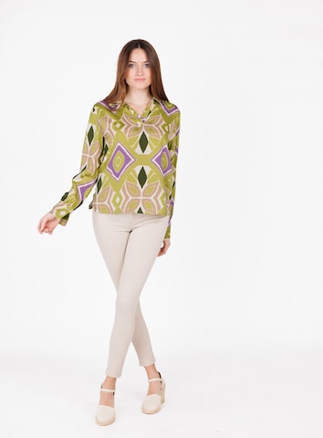 Key Largo Blouse 'REVIVAL' in Groen