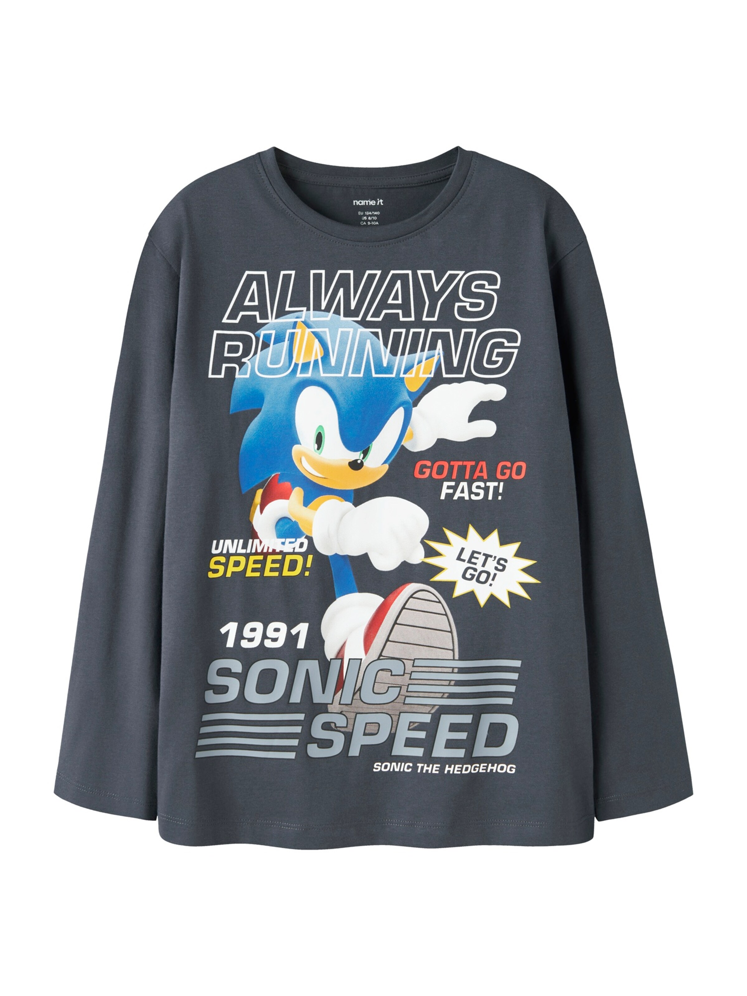 T-Shirt 'NKMATTI SONIC' NAME IT en bleu : devant