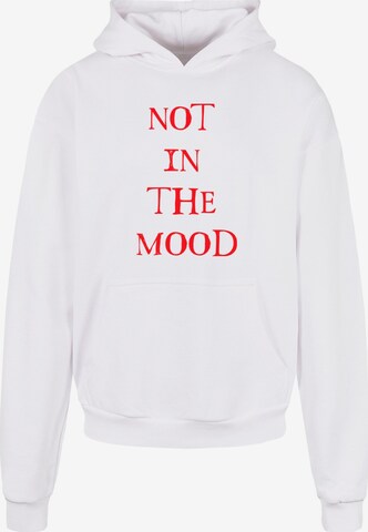 Merchcode Sweatshirt 'NITM - Hollow' in Wit: voorkant