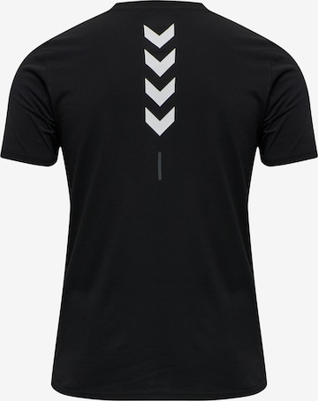 Hummel Sportshirt in Schwarz