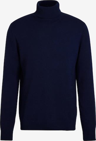 FALKE Sweater 'Pure Cashmere' in Blue: front