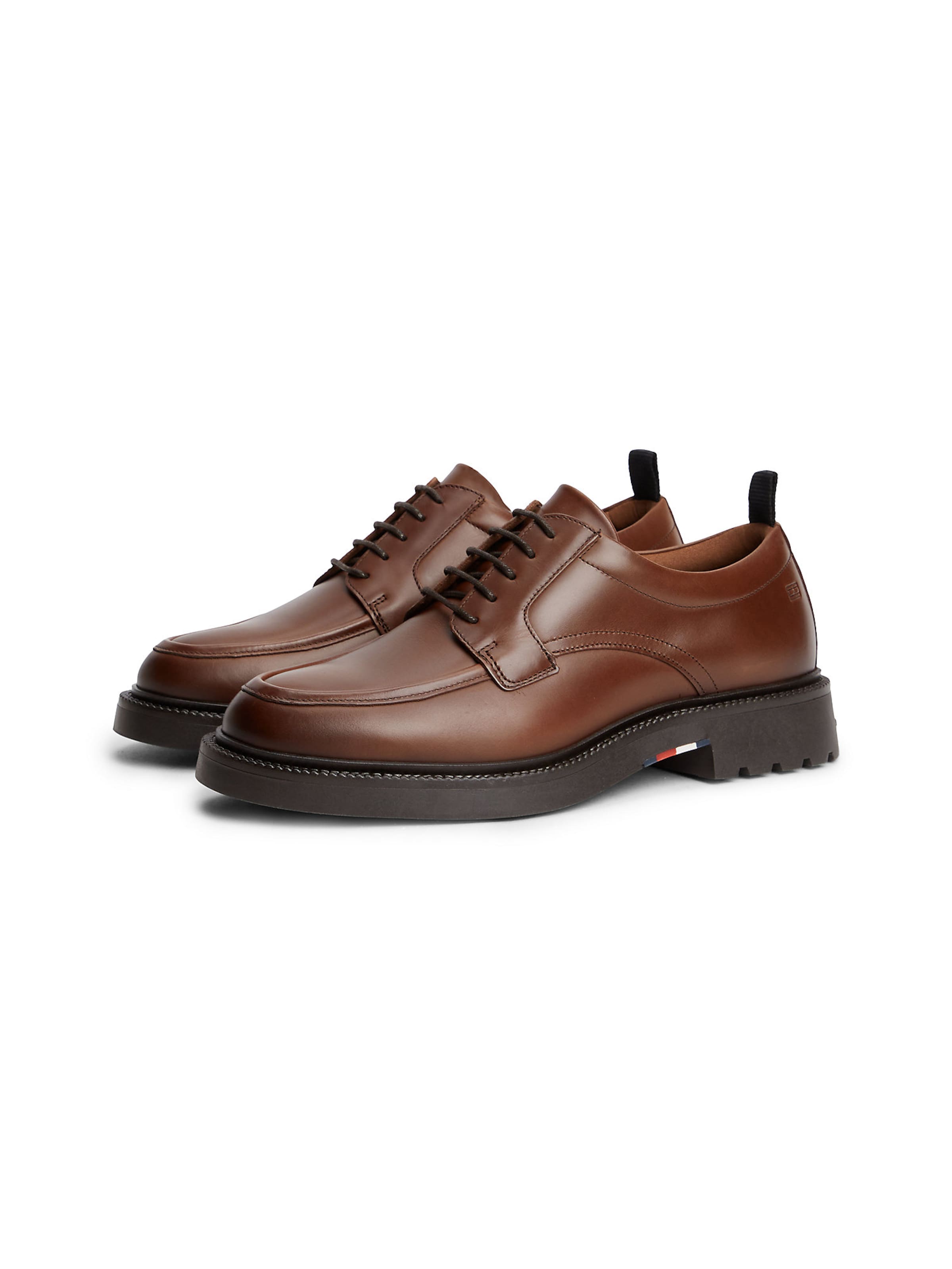 Chaussure à lacets TOMMY HILFIGER en marron