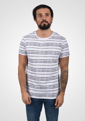 T-Shirt 'Valle' BLEND en blanc : devant