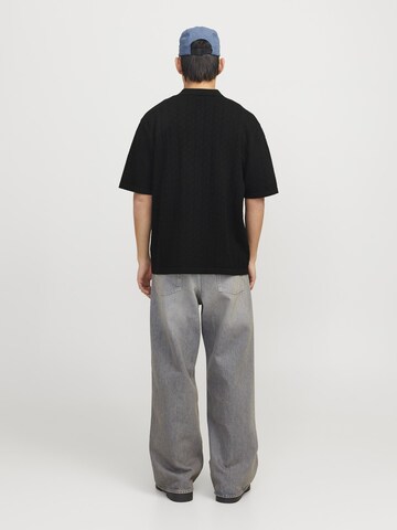 JACK & JONES Comfort fit Overhemd 'JORTYLER' in Zwart