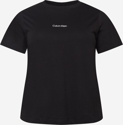Calvin Klein Curve T-Shirt in schwarz / weiß, Produktansicht