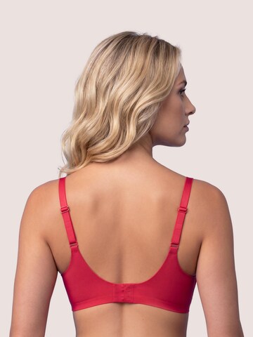 T-shirt Reggiseno 'Royal Fit' di Royal Lounge Intimates in rosso