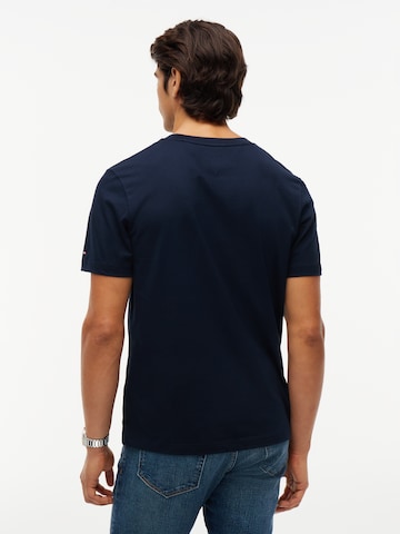 Maglietta 'BRAND LOVE' di TOMMY HILFIGER in blu