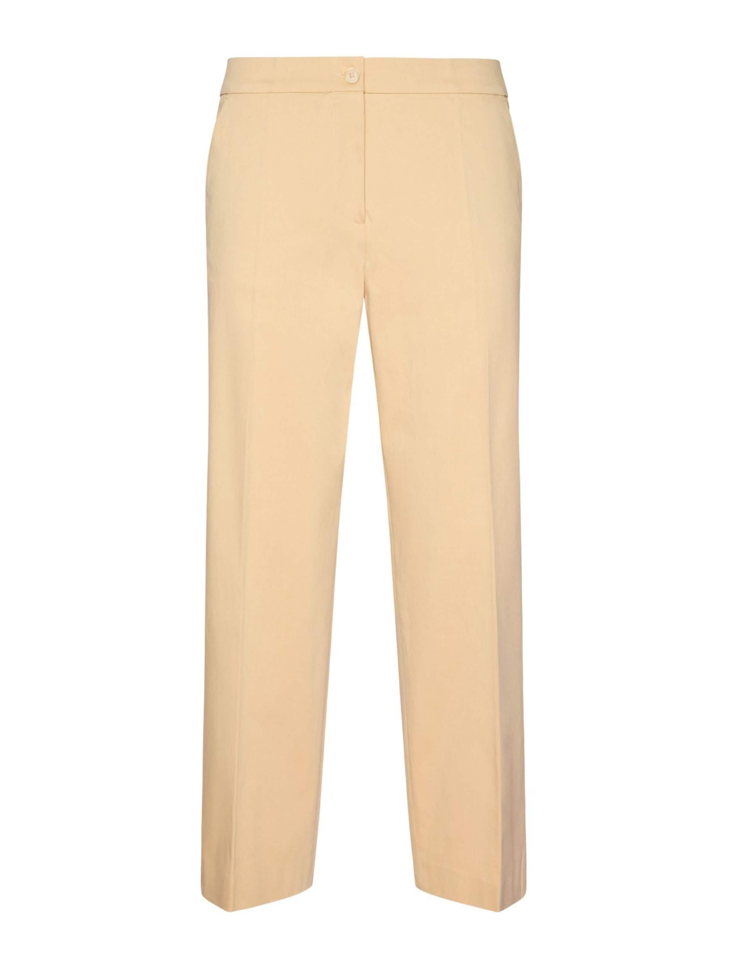 Regular Pantalon Elena Mirò en beige : devant