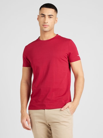 T-Shirt TOMMY HILFIGER en rouge : devant