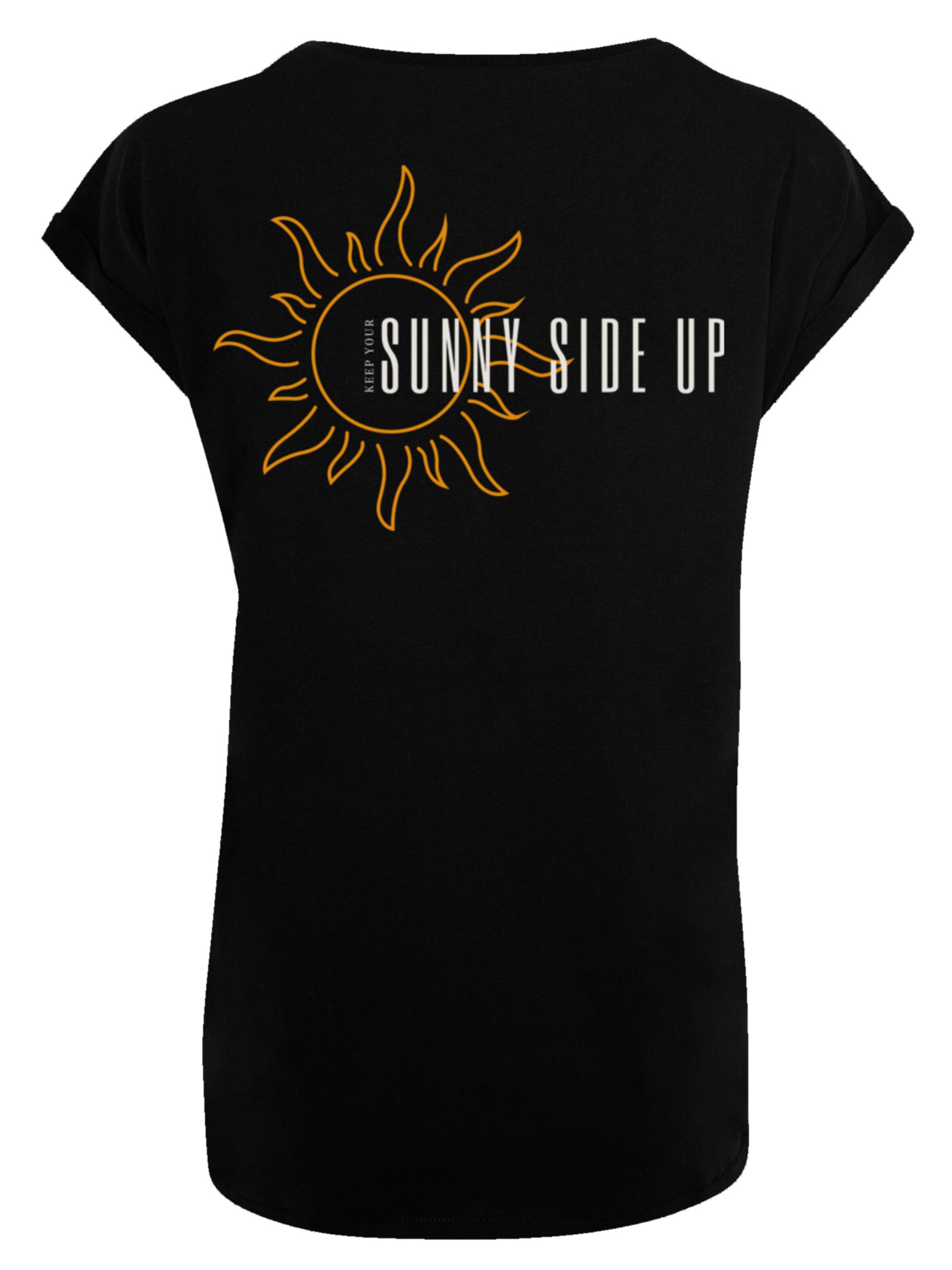 F4NT4STIC Shirt 'Sunny side up' in Black