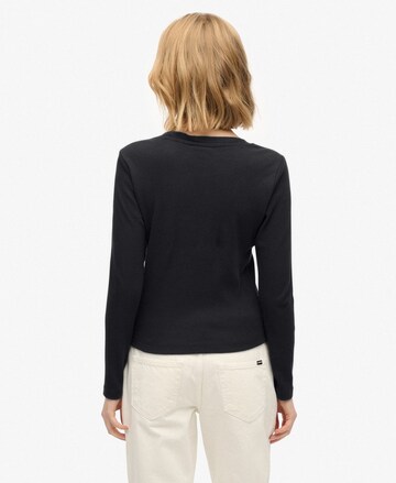 Superdry & Co Shirt 'Athletic Essentials' in Zwart