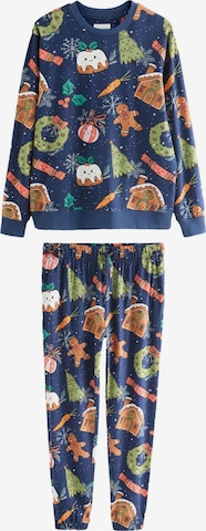 NextDuga pidžama - plava boja: prednji dio