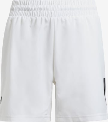 ADIDAS PERFORMANCE Regular Sportbroek 'Club' in Wit: voorkant