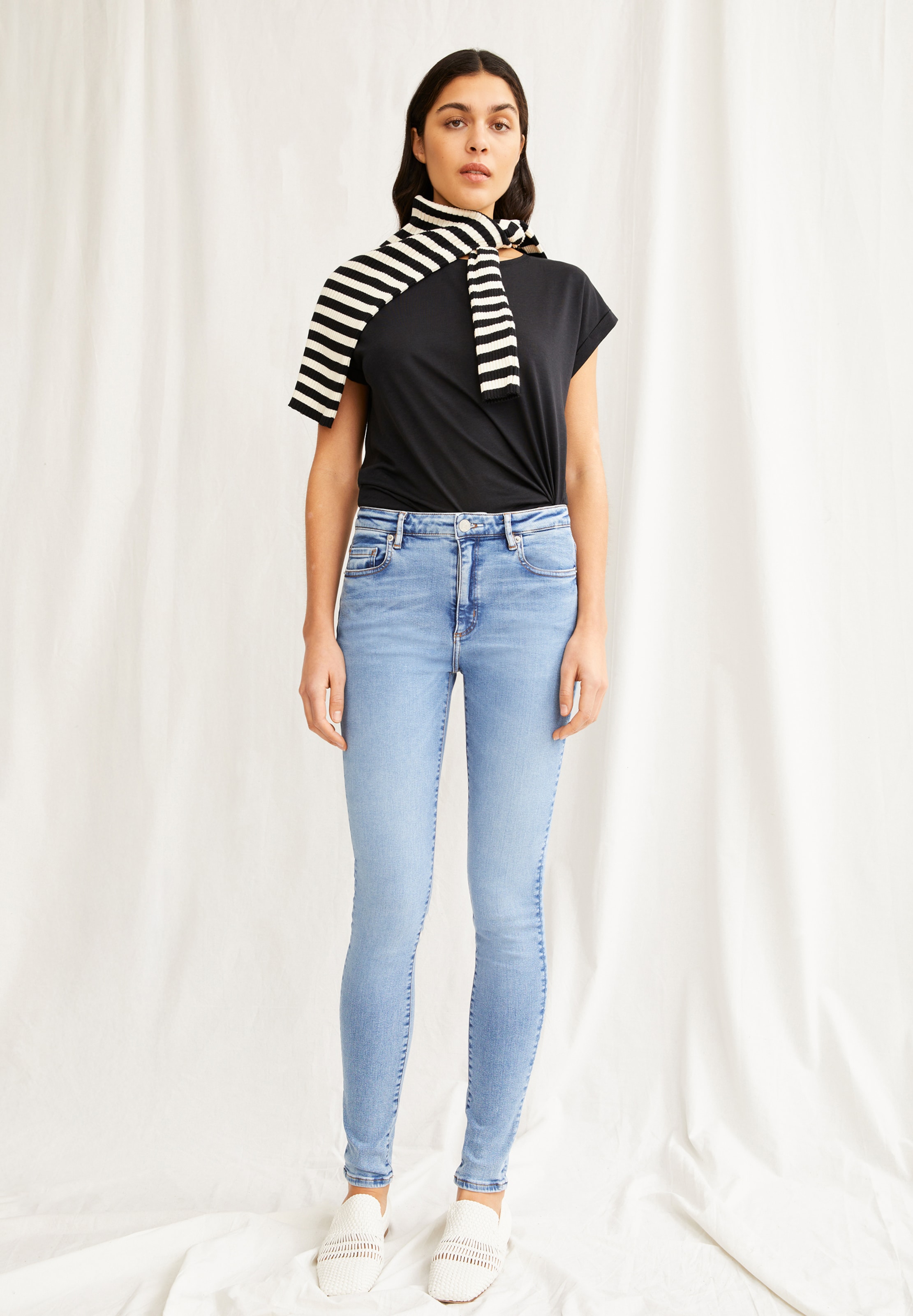 ARMEDANGELS Skinny Jeans 'TILLAA' in Blue: front