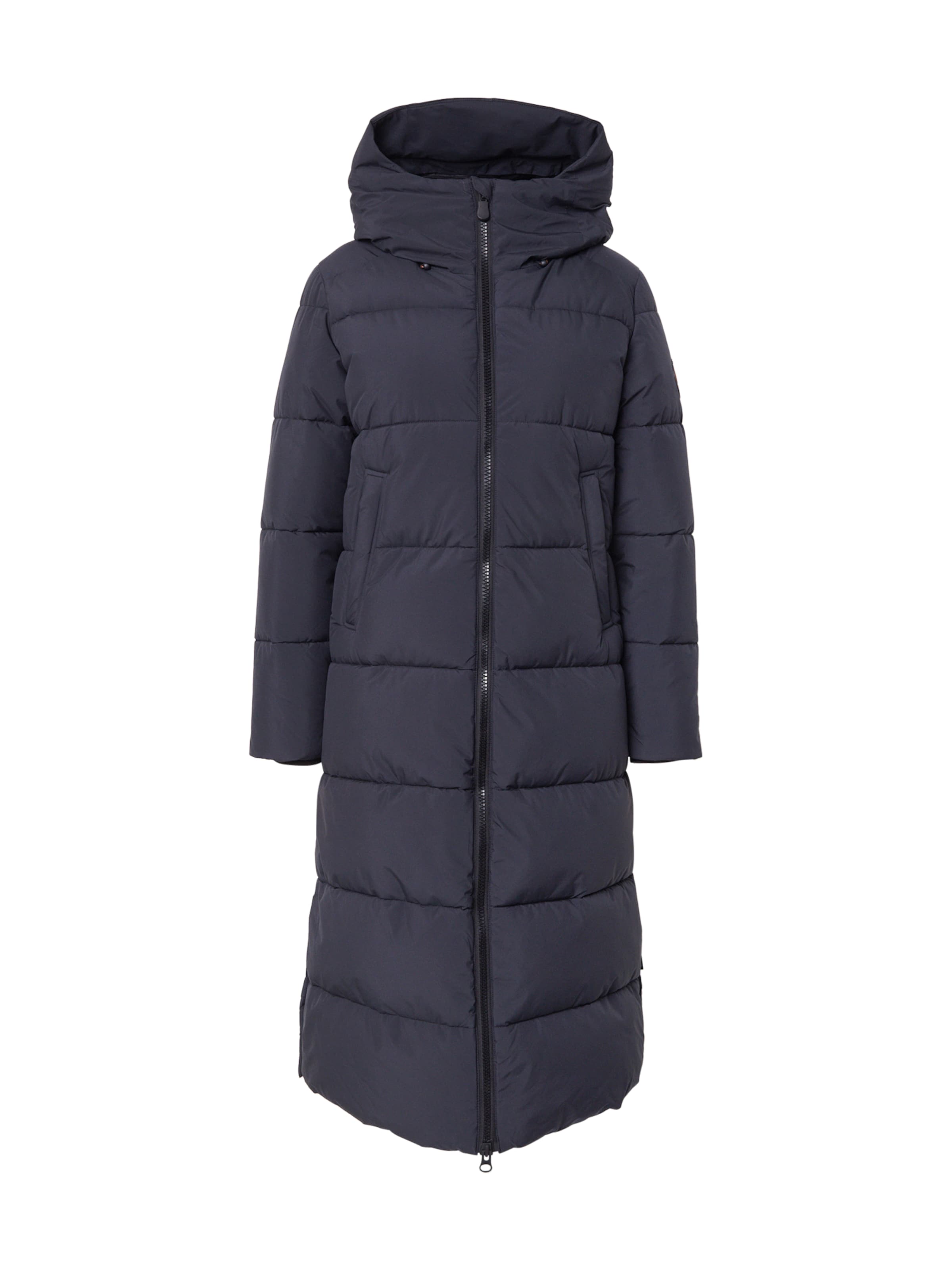 SAVE THE DUCK Zimní kabát 'MISSY' – černá: přední strana