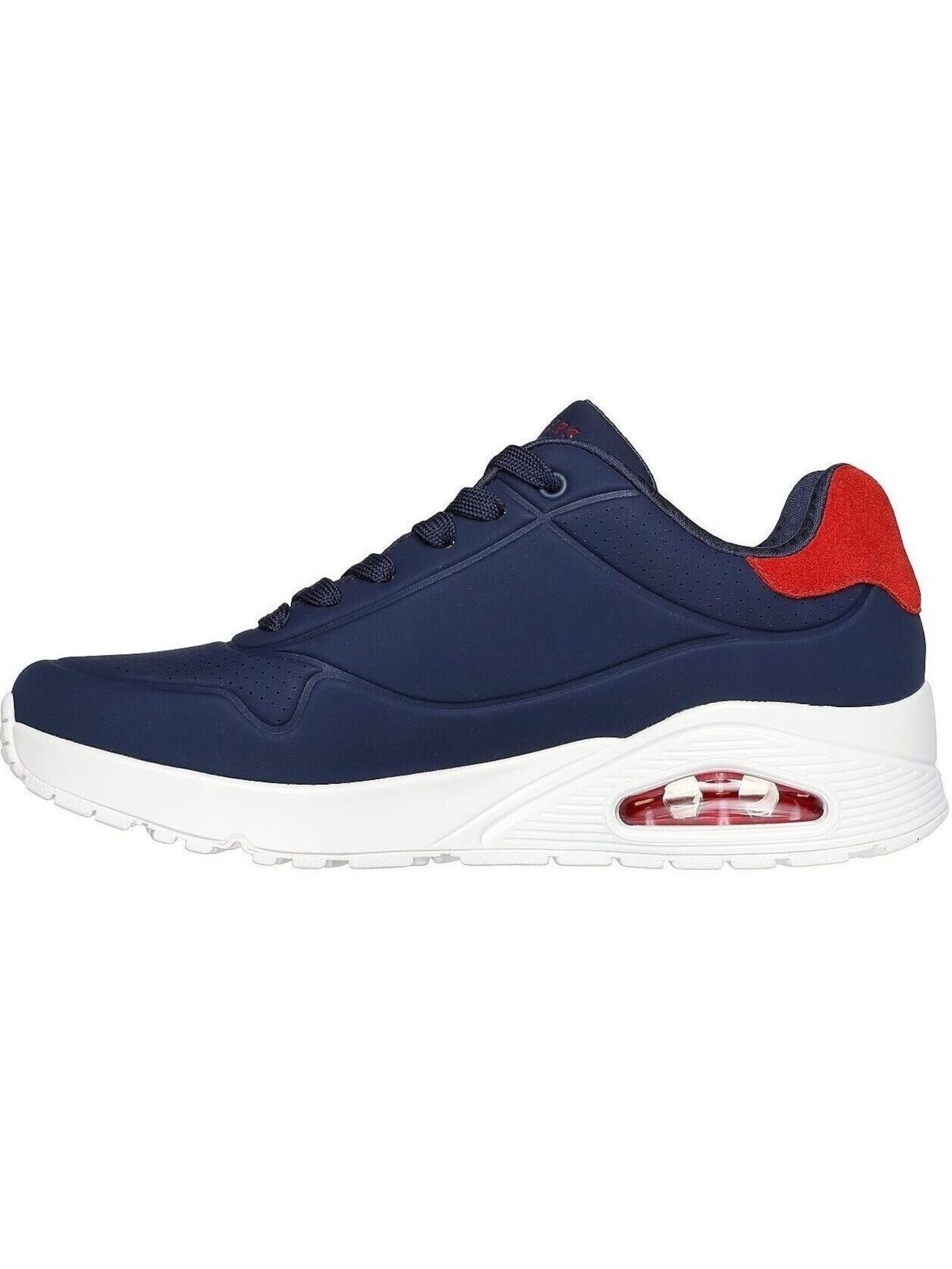 SKECHERS Sportschoen 'Uno - Suited On Air' in Blauw