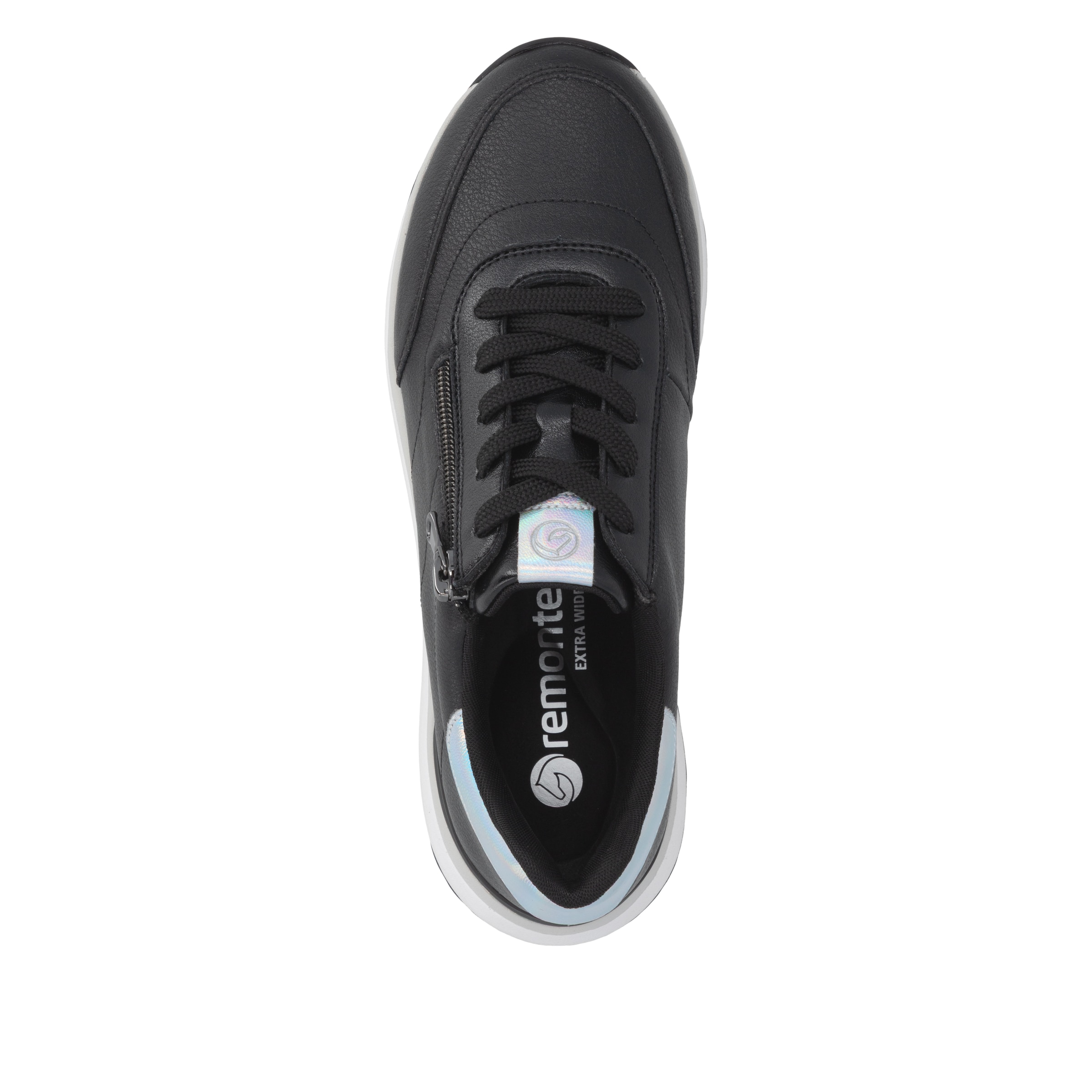 REMONTE Athletic Lace-Up Shoes in Black