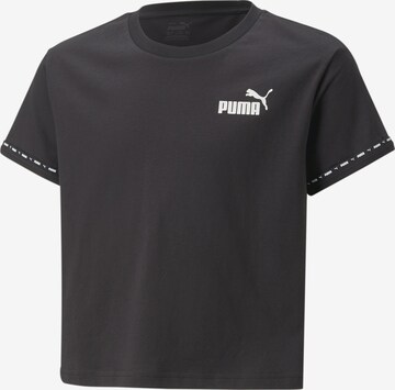 PUMA Performance Shirt 'Power' in Black: front