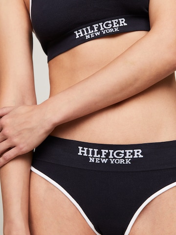 juoda TOMMY HILFIGER Moteriškos kelnaitės