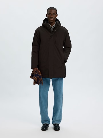 Parka di mezza stagione di SELECTED in nero