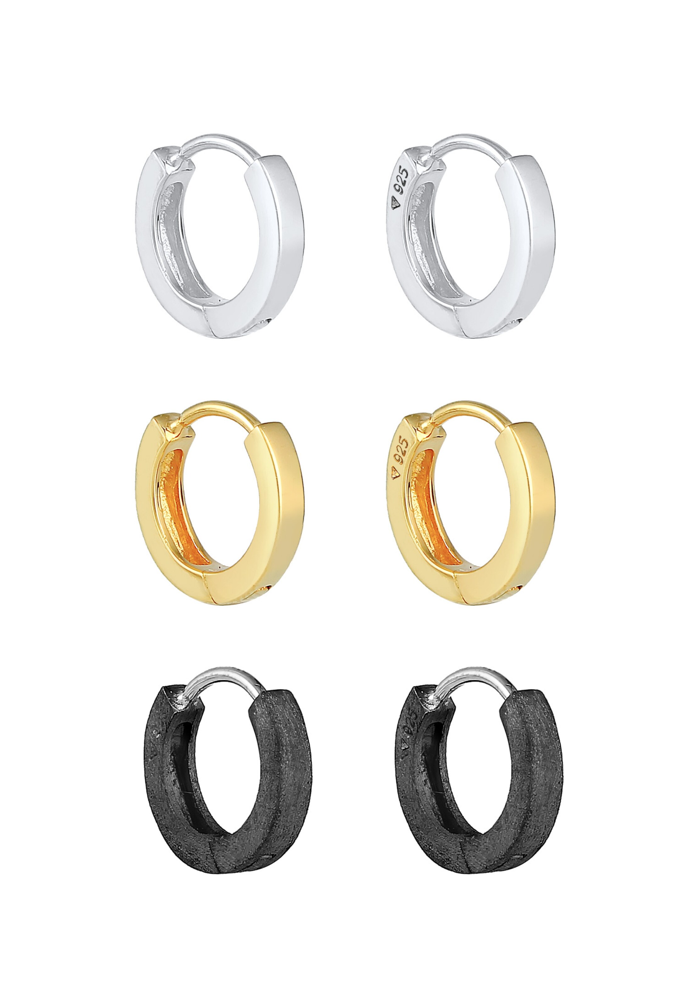 Boucles d'oreilles KUZZOI en mélange de couleurs