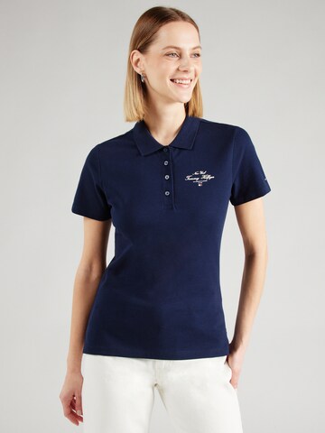 Maglietta di TOMMY HILFIGER in blu: frontale