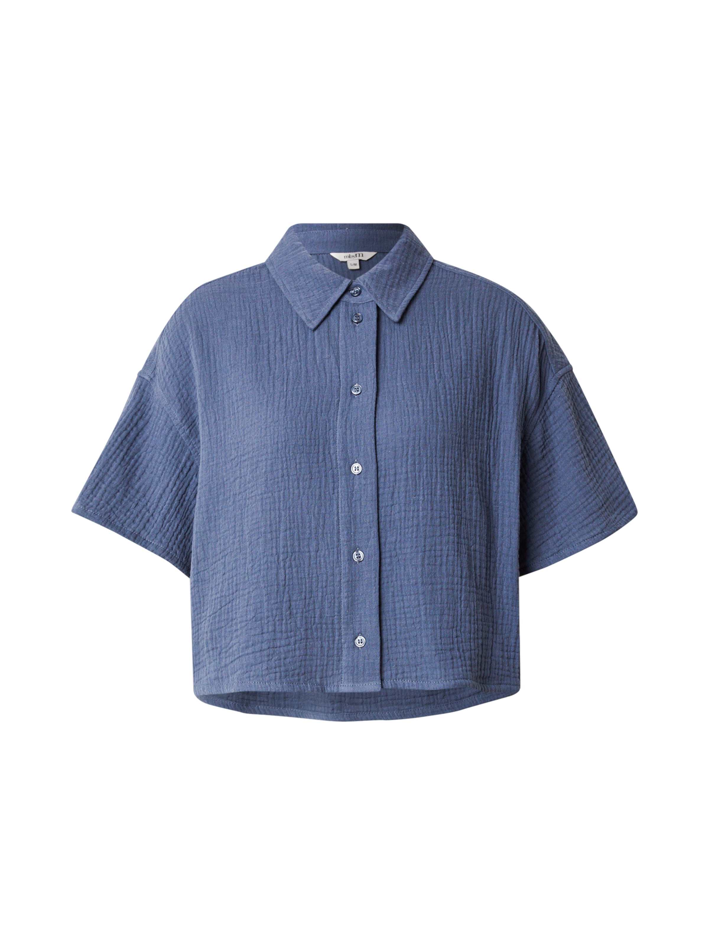 mbym Blouse 'Emele' in Blue: front