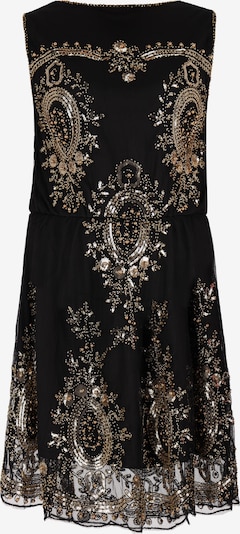 NAEMI Kokteilové šaty - béžová / zlatá / čierna, Produkt