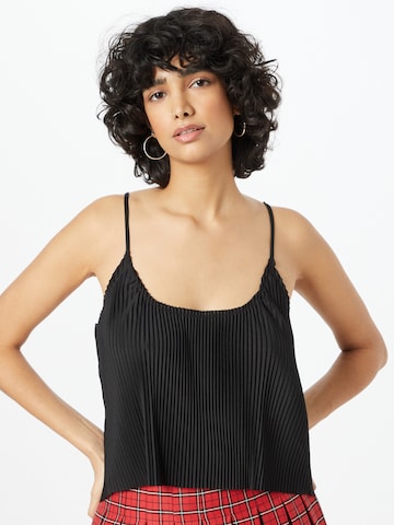 ABOUT YOU Top in Black: front