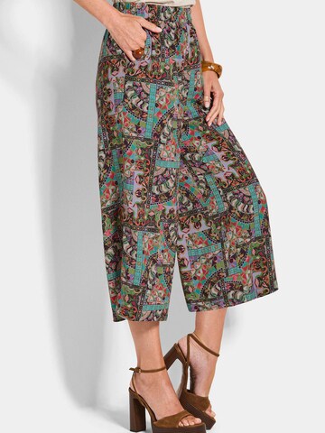 Goldner Loosefit Hose 'Vera' in Mischfarben