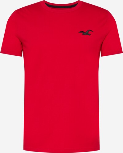 HOLLISTER T-Shirt in rot / schwarz, Produktansicht