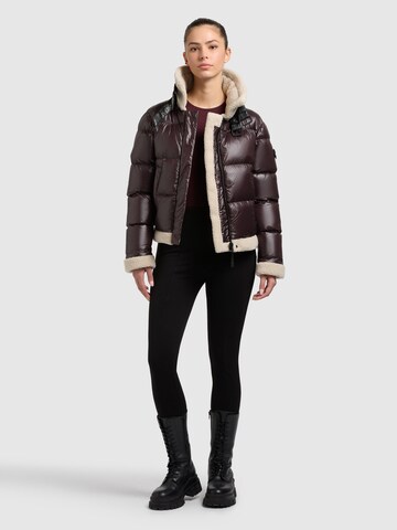 khujo Winter jacket 'Nessie2' in Brown